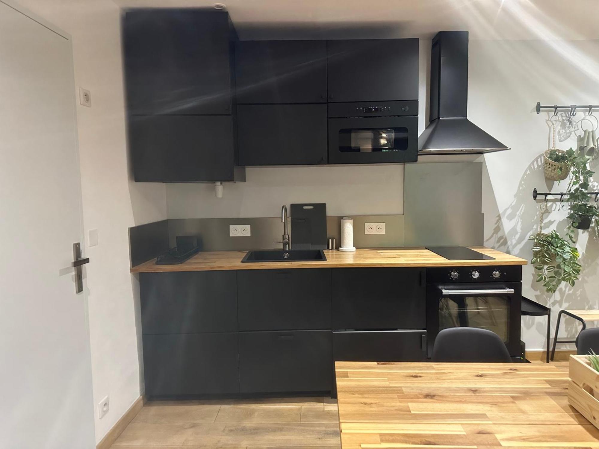 Apartamento T3 Style Loft, Au Calme, Plein Centre Et Climatise